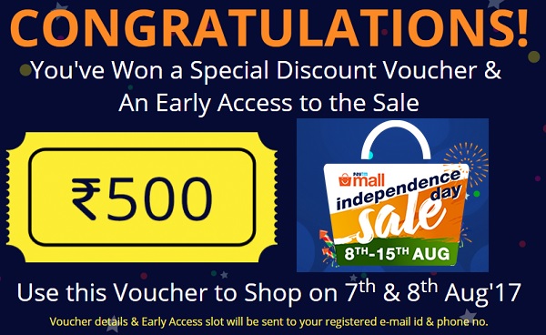India Desire : Paytm Independence Day Sale : Upto 80% Cashback & Free Rs. 500 Discount Voucher [8th To 15th August]